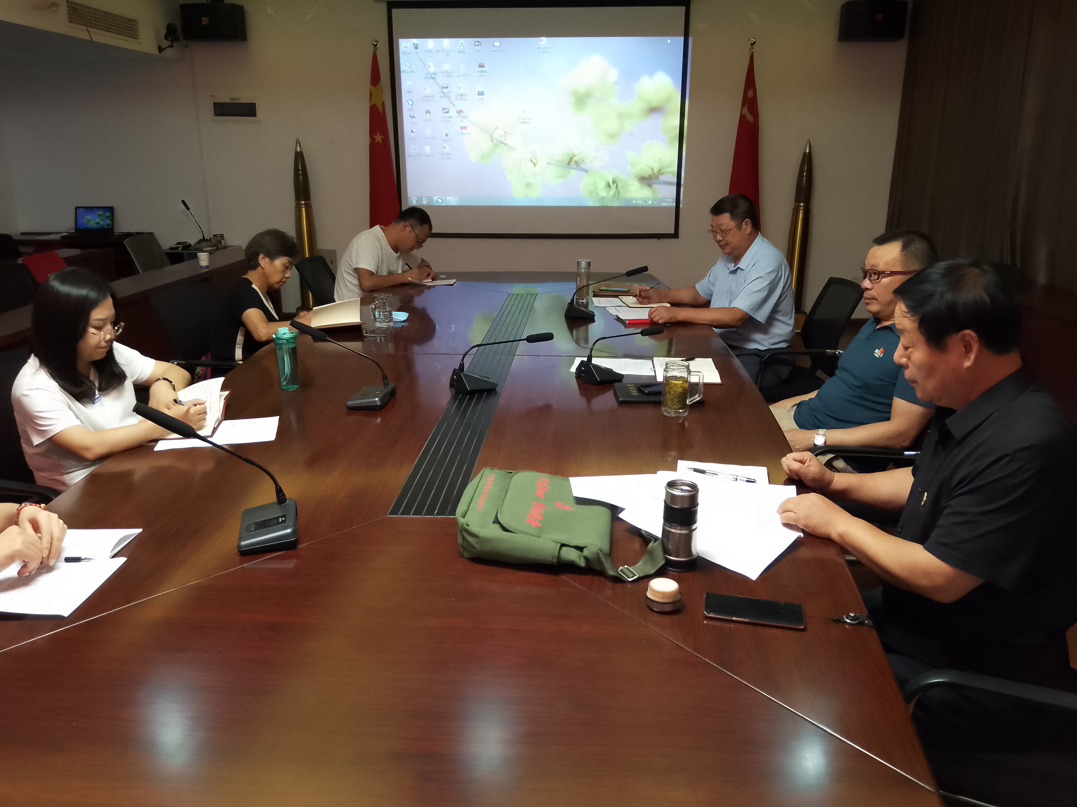 河南永和集團黨支部開展7月份黨員活動日學習